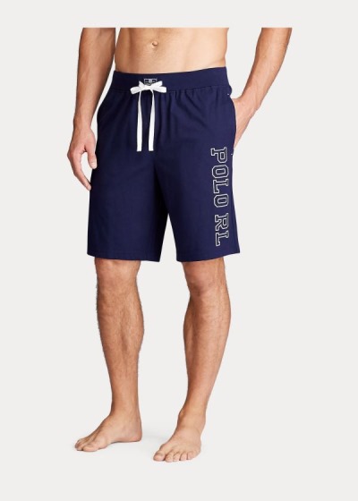 Men's Polo Ralph Lauren Cotton Jersey Sleep Shorts | 087412PCL